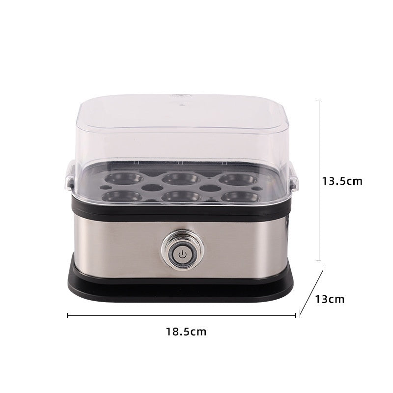 Stainless Steel Egg Boiler Small Mini-portable Belt