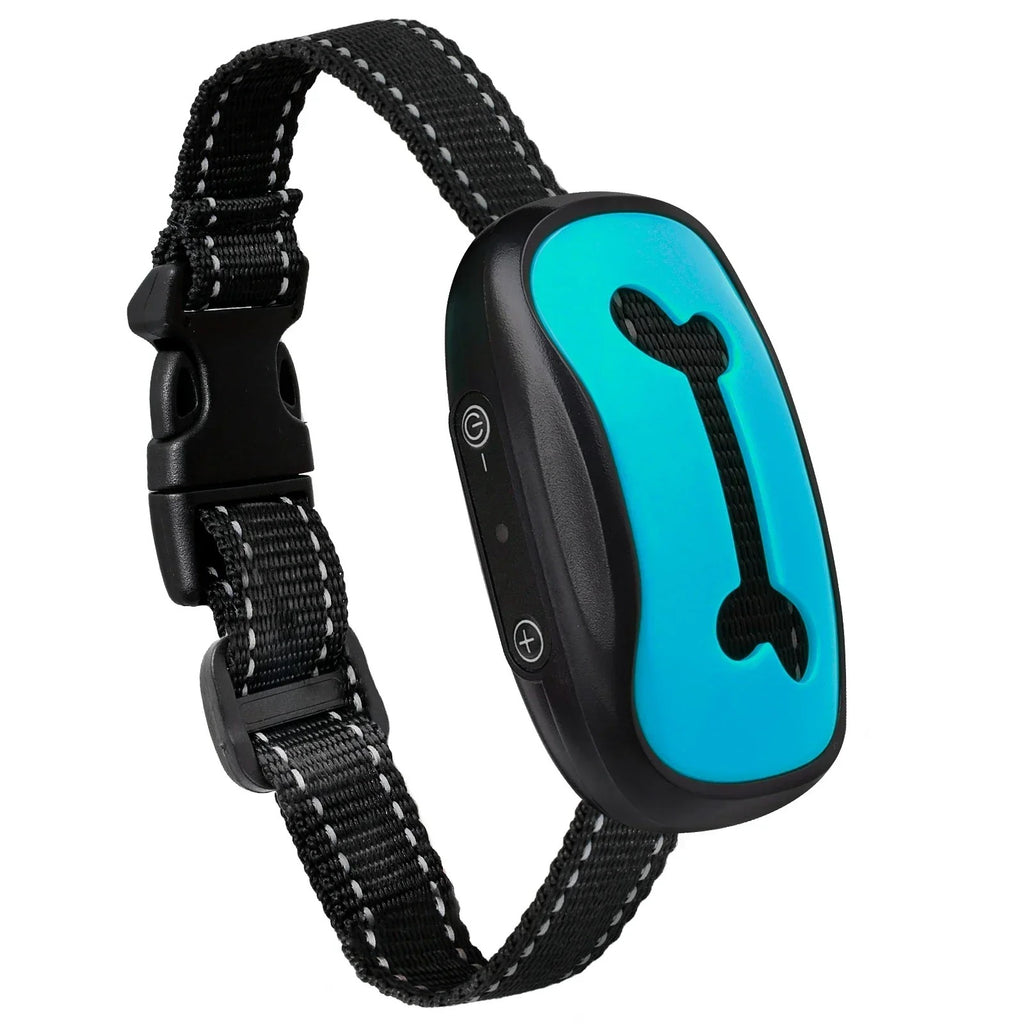 USB Rechargeable Dog Anti Bark Collar Ultrasonic Vibration Training Collar